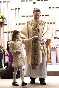 Ellery Kate Wheeler; Rev Jay MacLeod; Ellery�s baptism